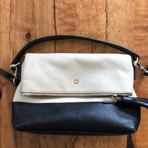 Kate spade white and black bag